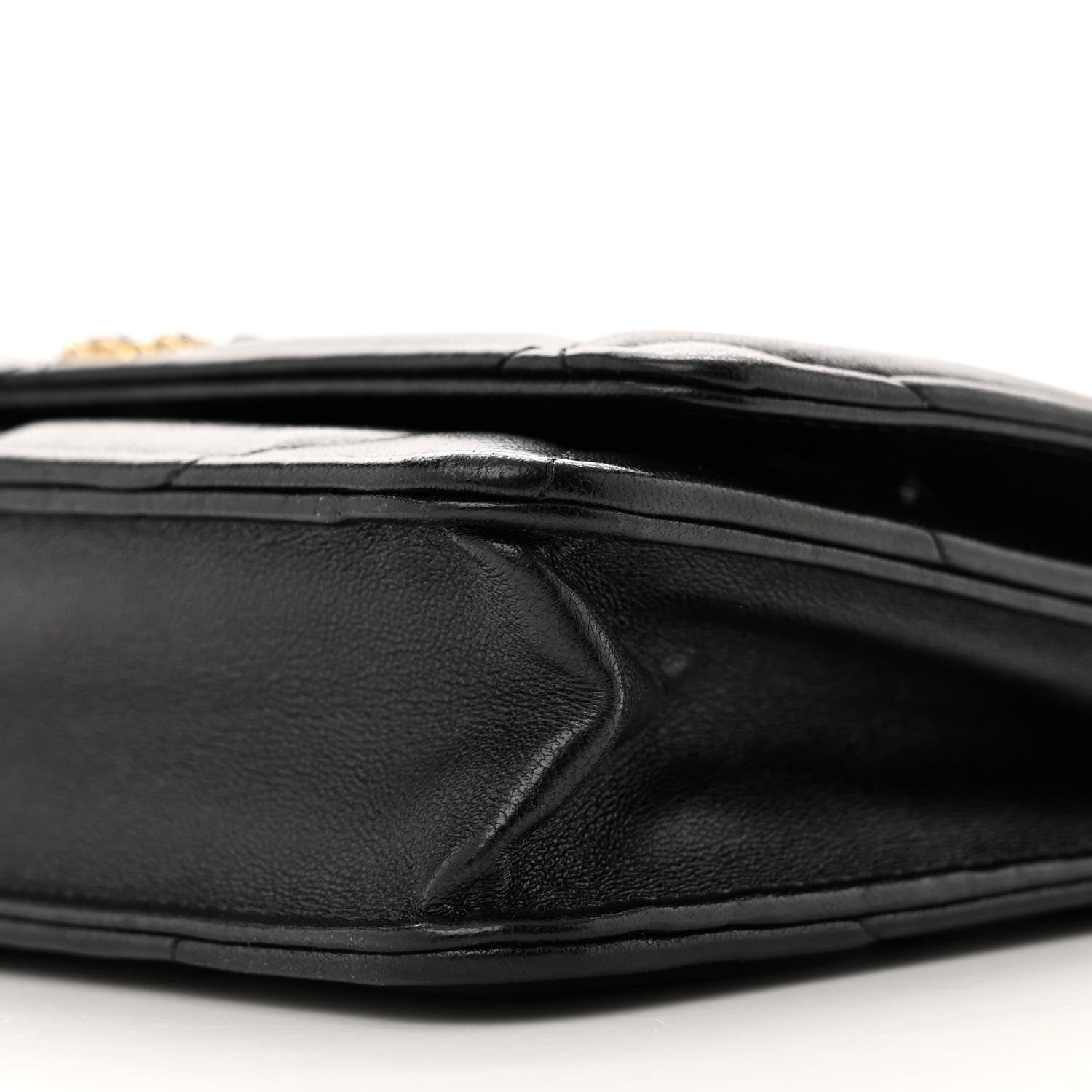 Chanel Lambskin Quilted Chanel 19 Wallet On Chain WOC Black 11 of 14