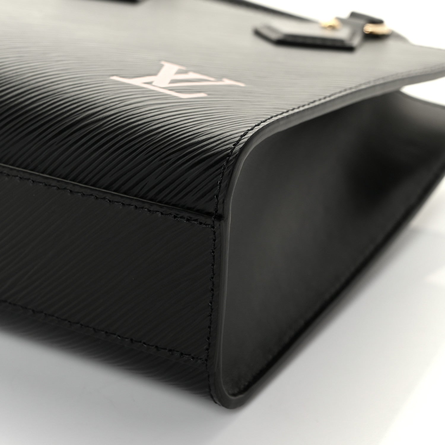 Louis Vuitton Epi Sac Plat BB Black 8 of 9