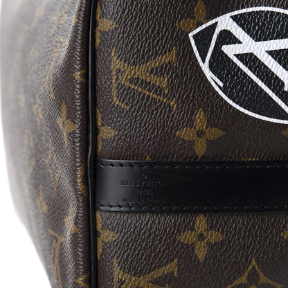 Louis Vuitton Monogram My World Tour Speedy Bandouliere 30 Black 8 of 10