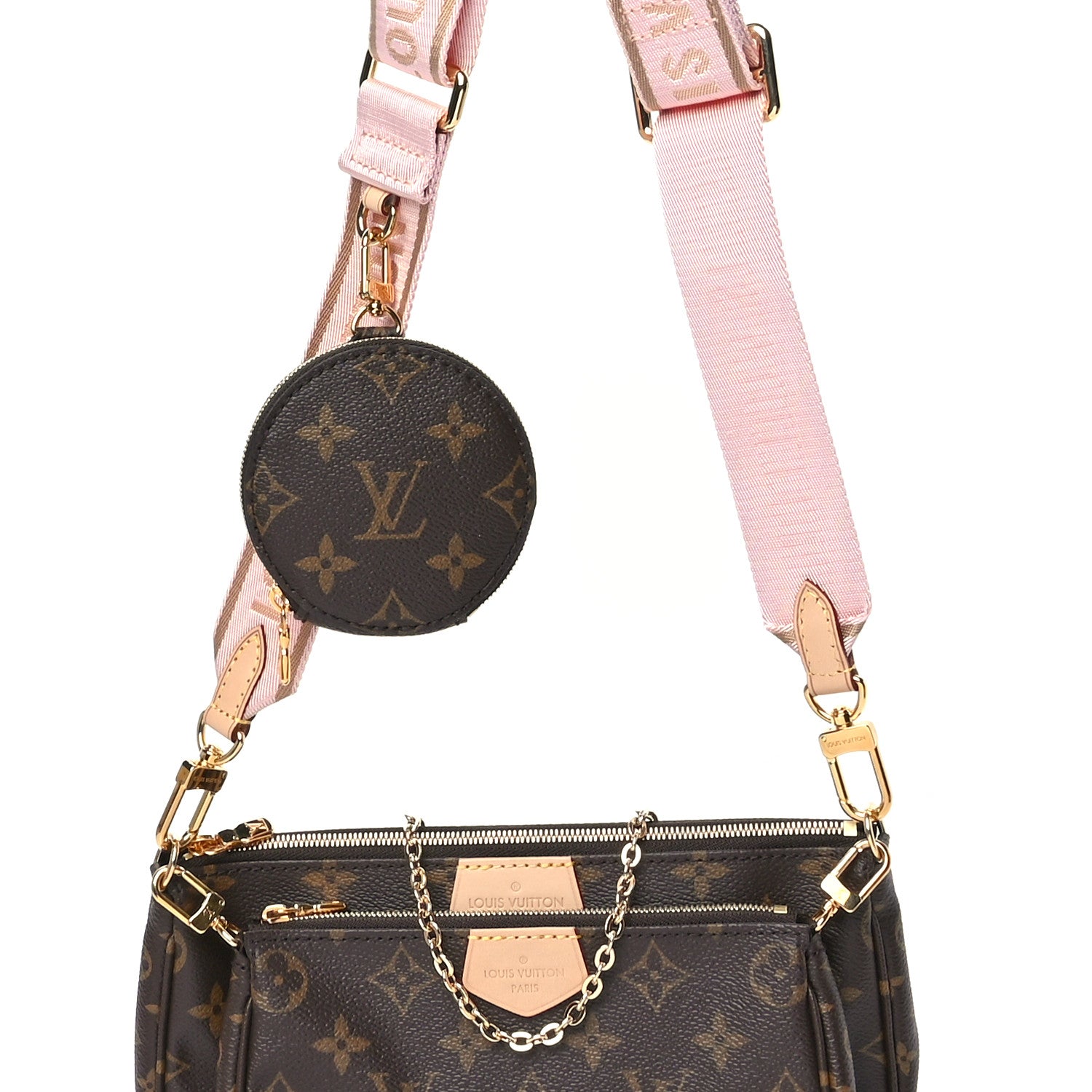 Louis Vuitton Monogram Multi Pochette Accessories Rose Clair 8 of 10