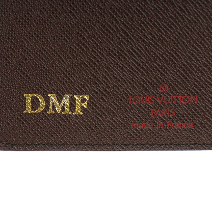 Louis Vuitton Damier Ebene Medium Ring Agenda Cover 6 of 8