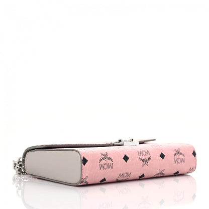 MCM Visetos Medium Millie Crossbody Bag Soft Pink 4 of 10