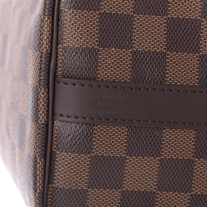 Louis Vuitton Damier Ebene Speedy Bandouliere 25 9 of 11