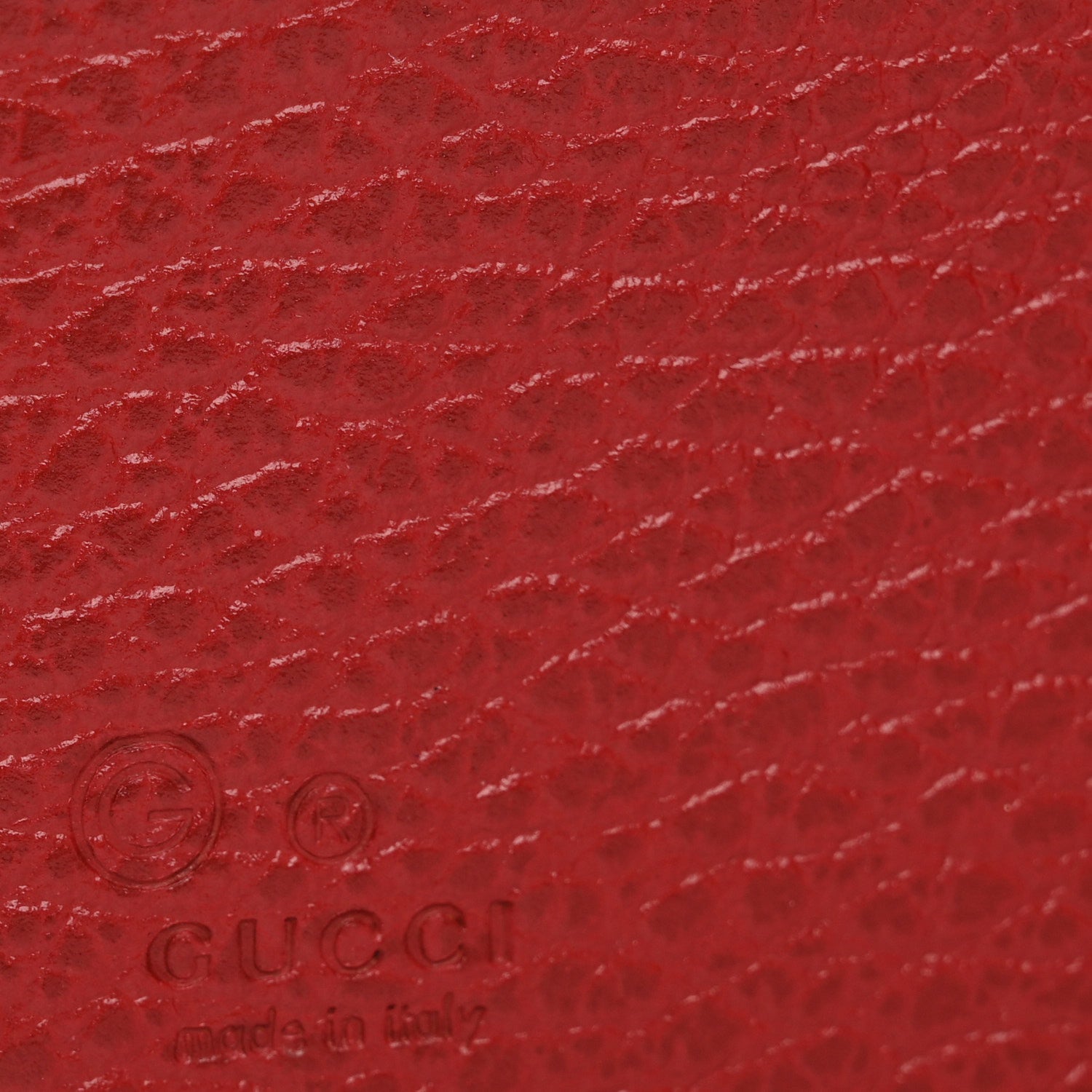Gucci Dollar Calfskin Interlocking G French Wallet Rosso 7 of 10