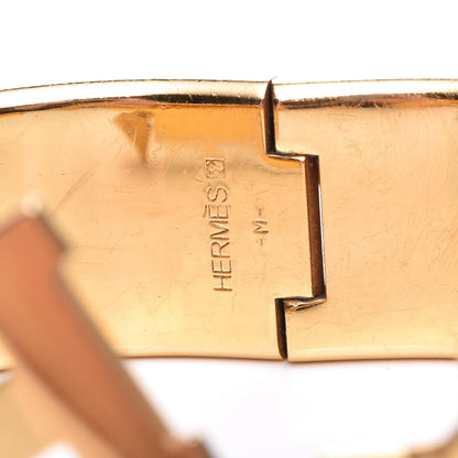 Hermes Enamel Wide Clic Clac H Bracelet PM Black 4 of 5