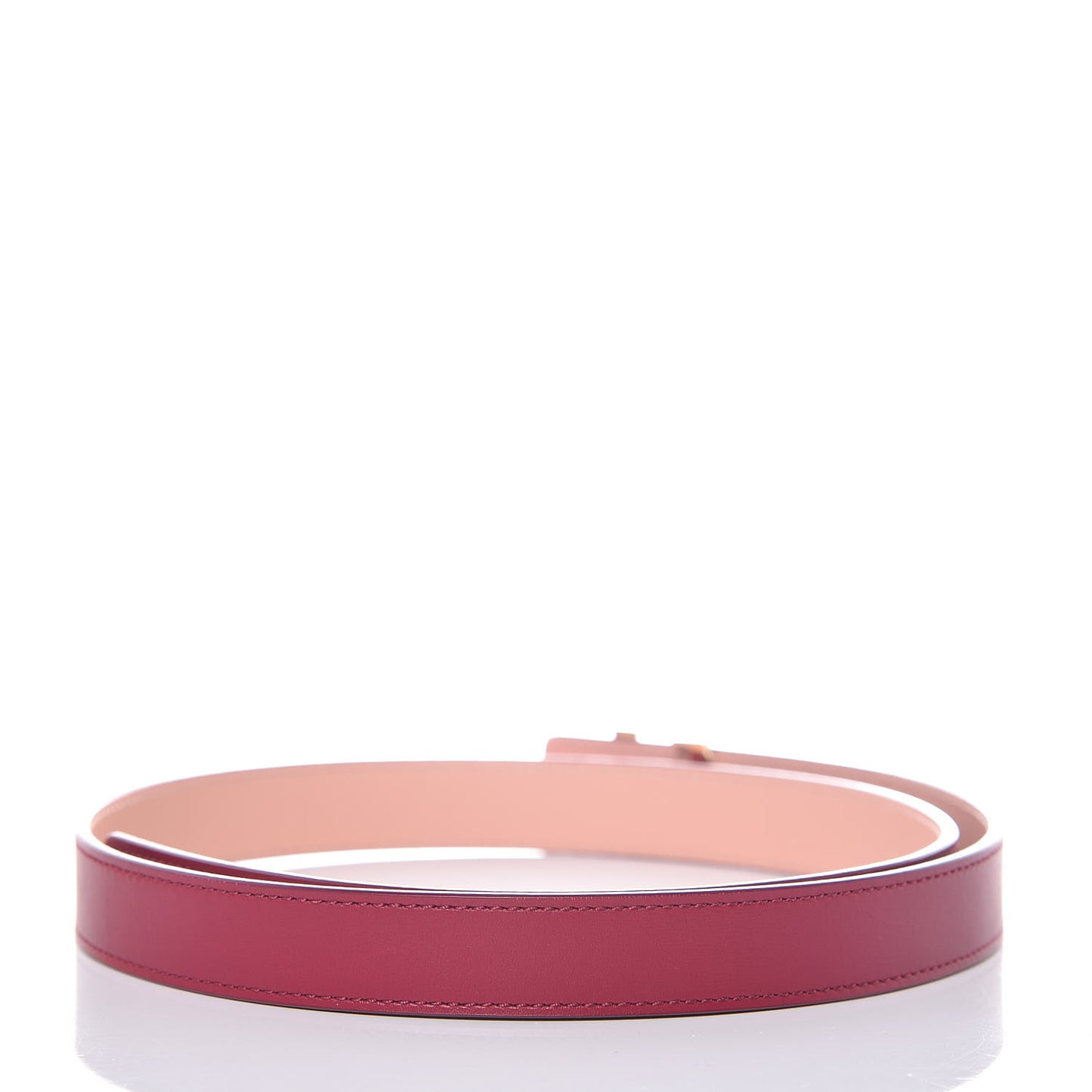 Calfskin 20mm LV Initiales Belt 70 28 Fuchsia