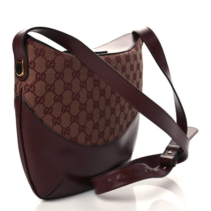 Gucci GG Monogram Calfskin Medium Arli Shoulder Bag Sahara Rubino Chardonnay 2 of 6