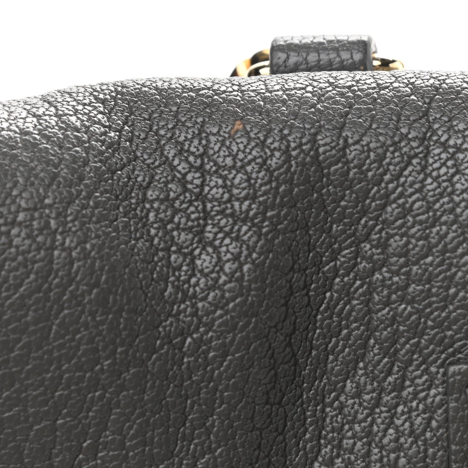 Balenciaga Chevre Gold Metallic Edge Hardware Envelope Clutch Gris Acier 9 of 11