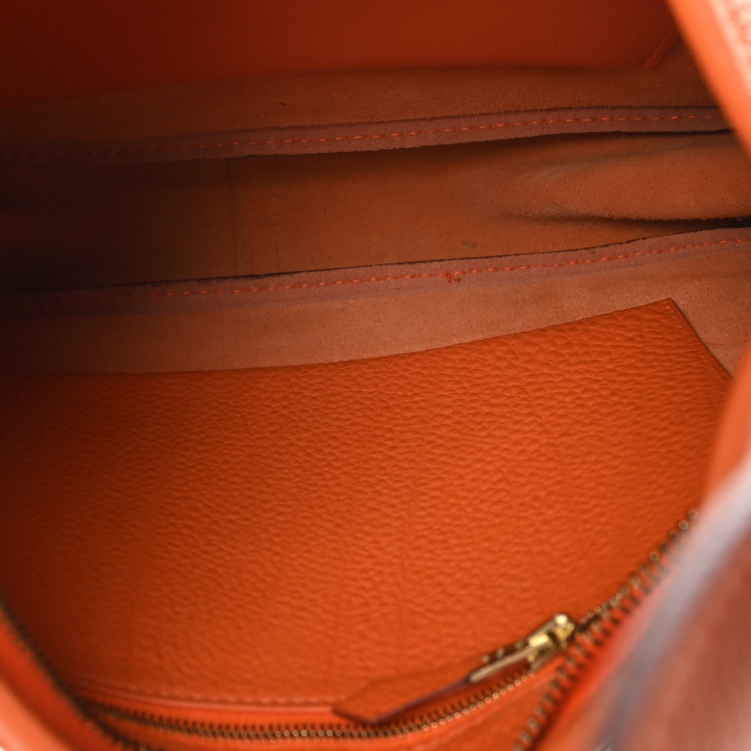 Hermes Togo Trim II 31 Hobo Orange 5 of 10