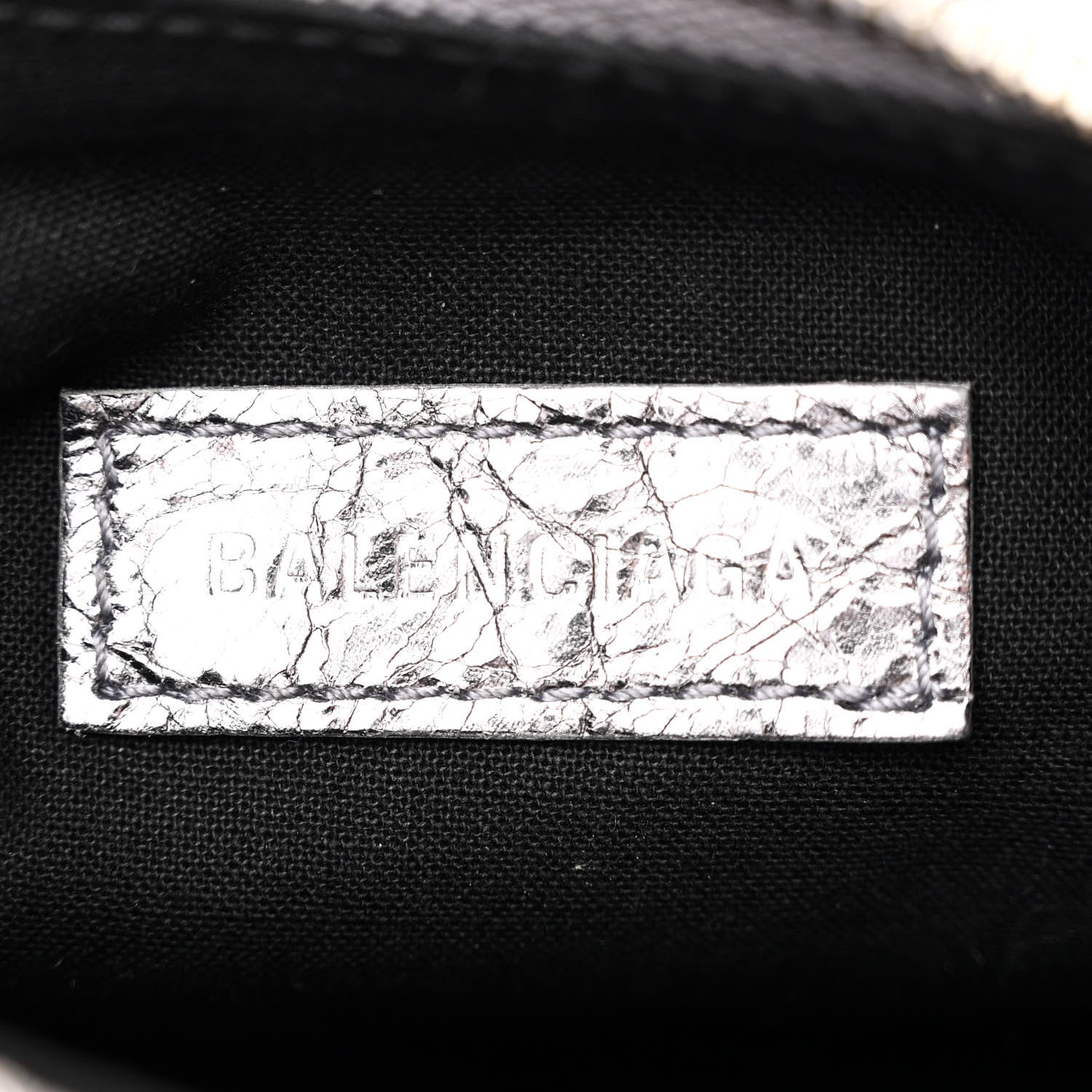 Balenciaga Metallic Agneau Arena Le Cagole Shoulder Bag XS Silver 7 of 13