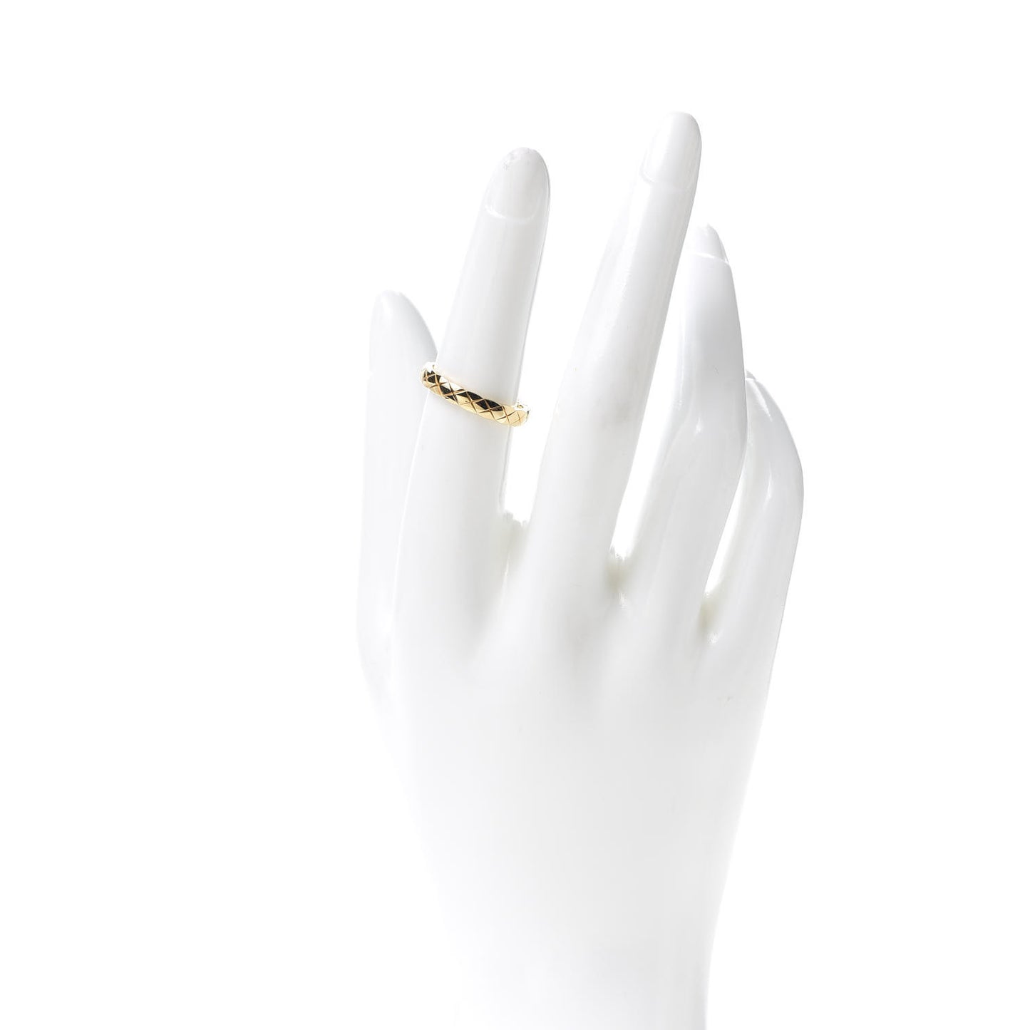 18K Yellow Gold Mini Coco Crush Ring 53 6.25