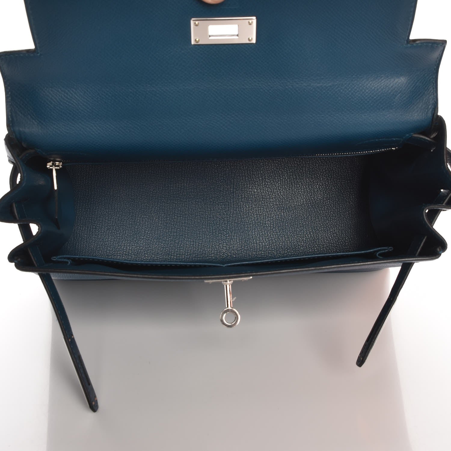 Hermes Epsom Kelly Retourne 28 Colvert Bleu 7 of 32