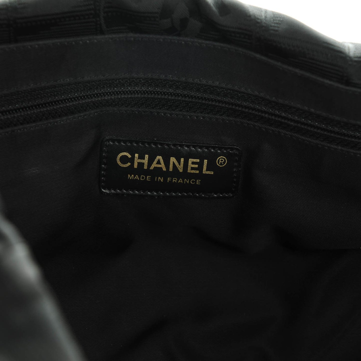 Nylon Medium Travel Tote Black