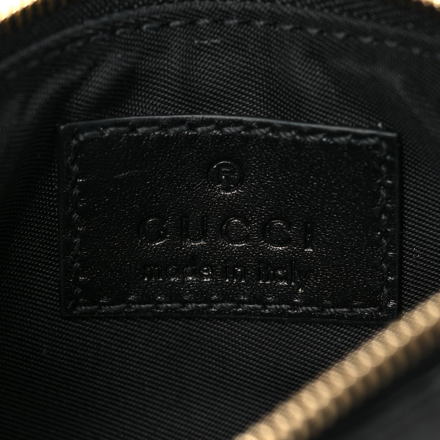 Gucci Guccissima Key Case Black 6 of 6