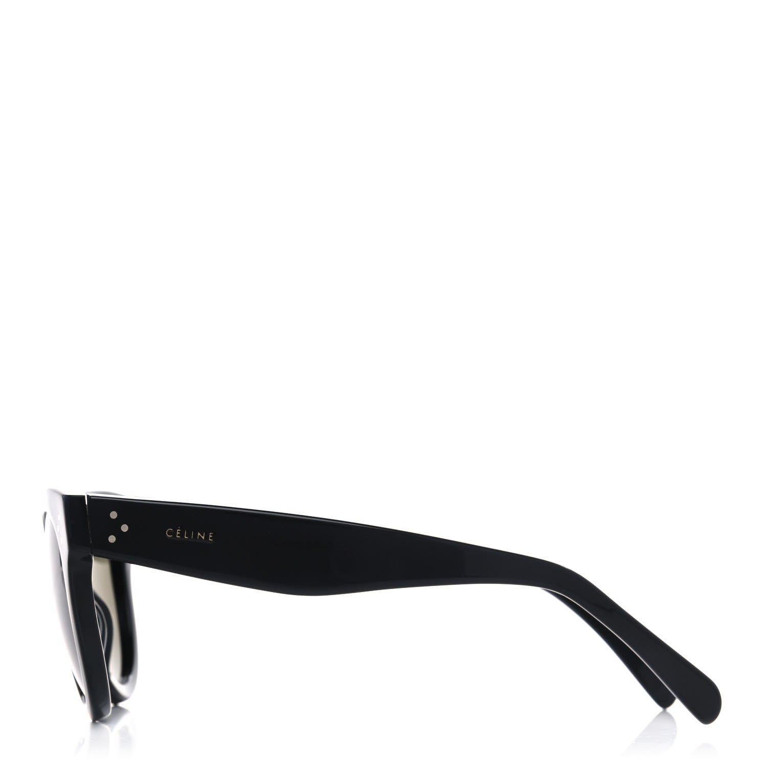Celine Acetate New Audrey Sunglasses CL 41053/S Black 3 of 8