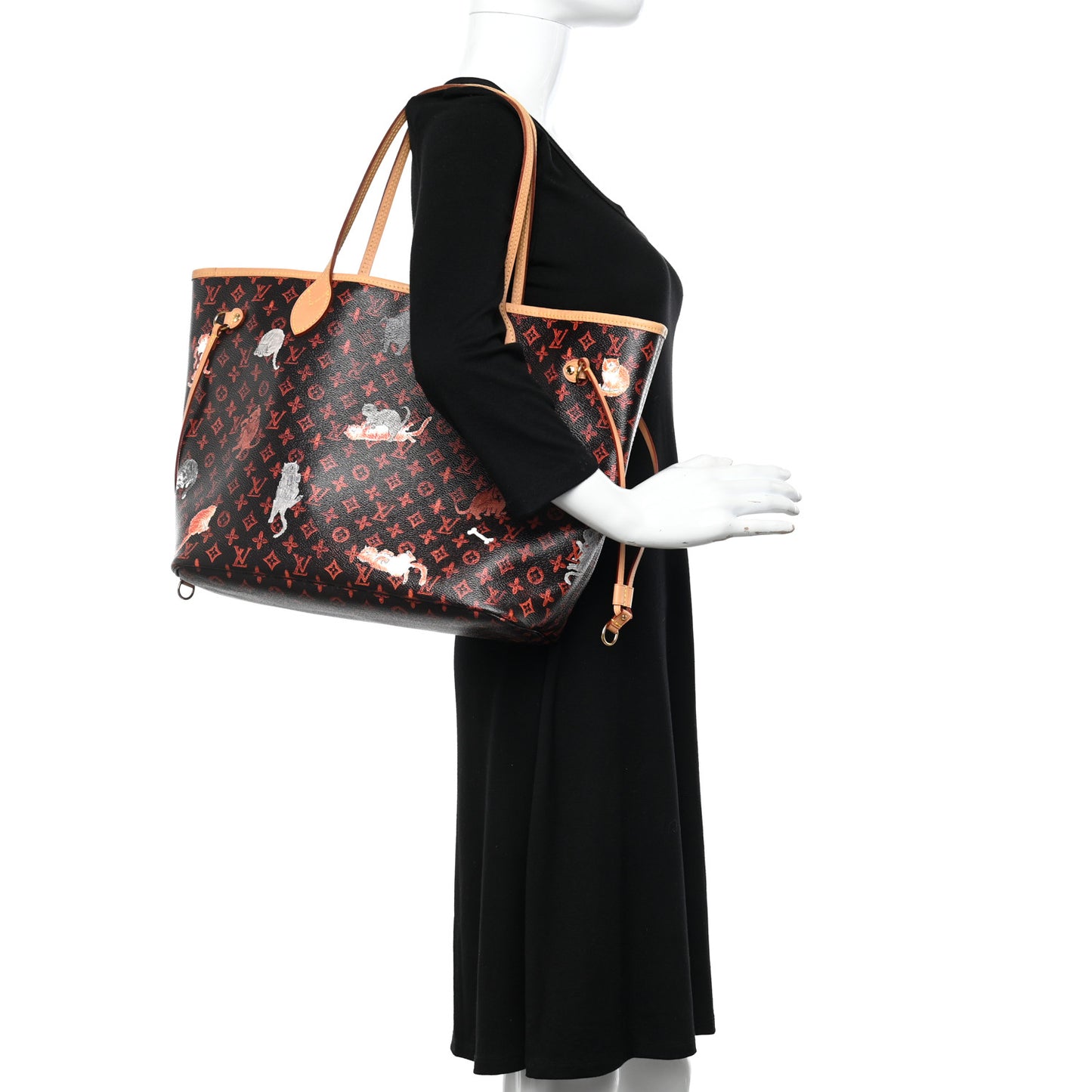 Catogram Neverfull MM Marron