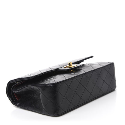 Chanel Lambskin Quilted Small Double Flap Black 4 of 14