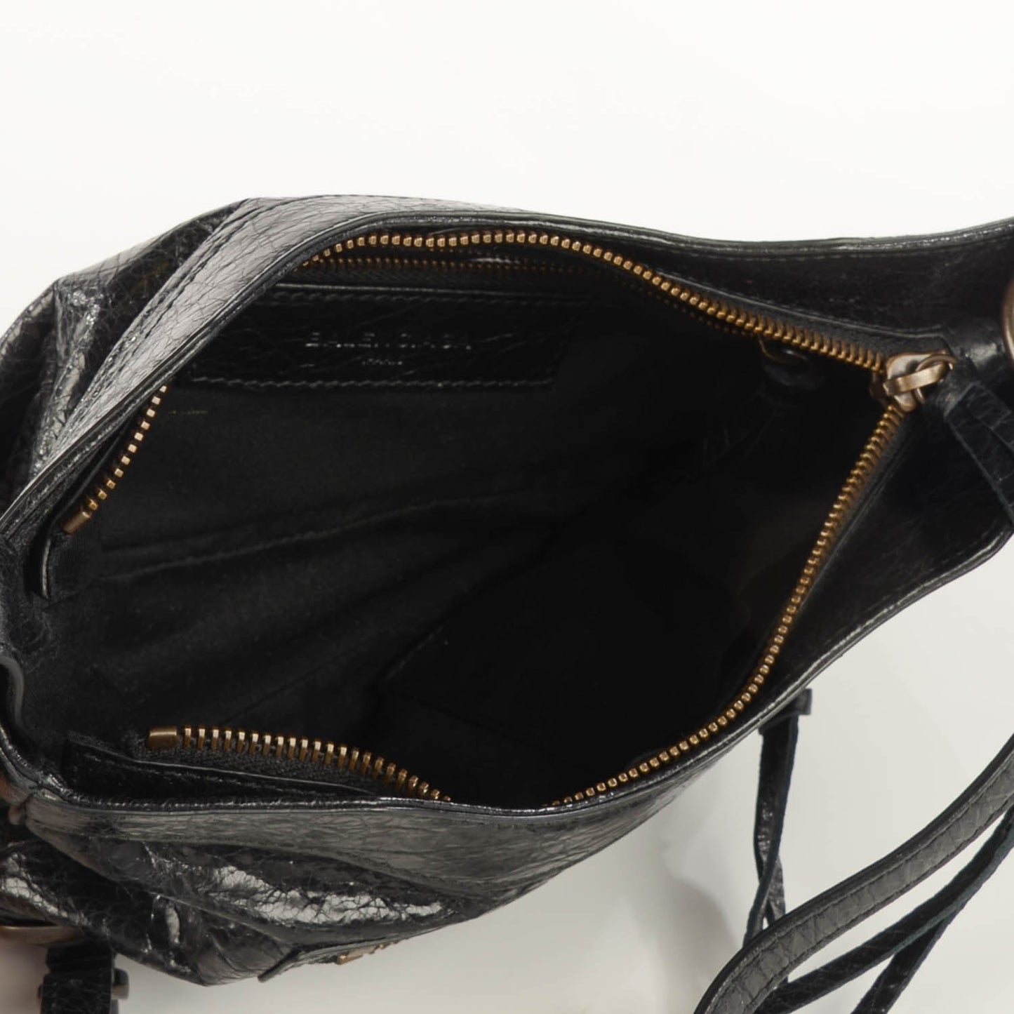 Agneau Classic Hardware Hip Black