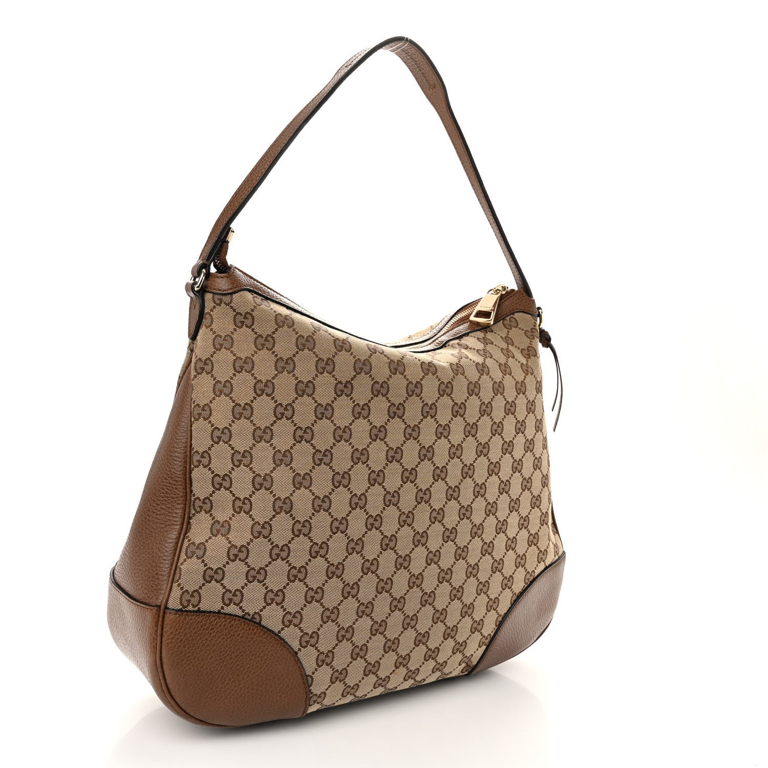 Gucci Soft GG Monogram Large Margaux Hobo Brown 3 of 11