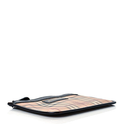 Burberry Haymarket Check Pouch Chocolate 4 of 12