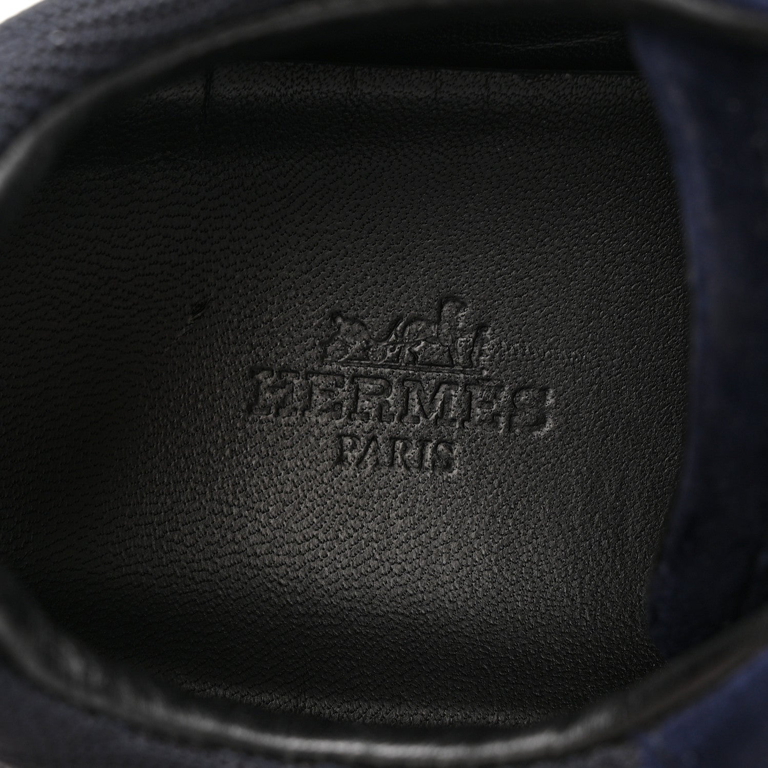 Hermes Air Mesh Suede Goatskin Bouncing Sneakers 39 Bleu Ocean 7 of 13