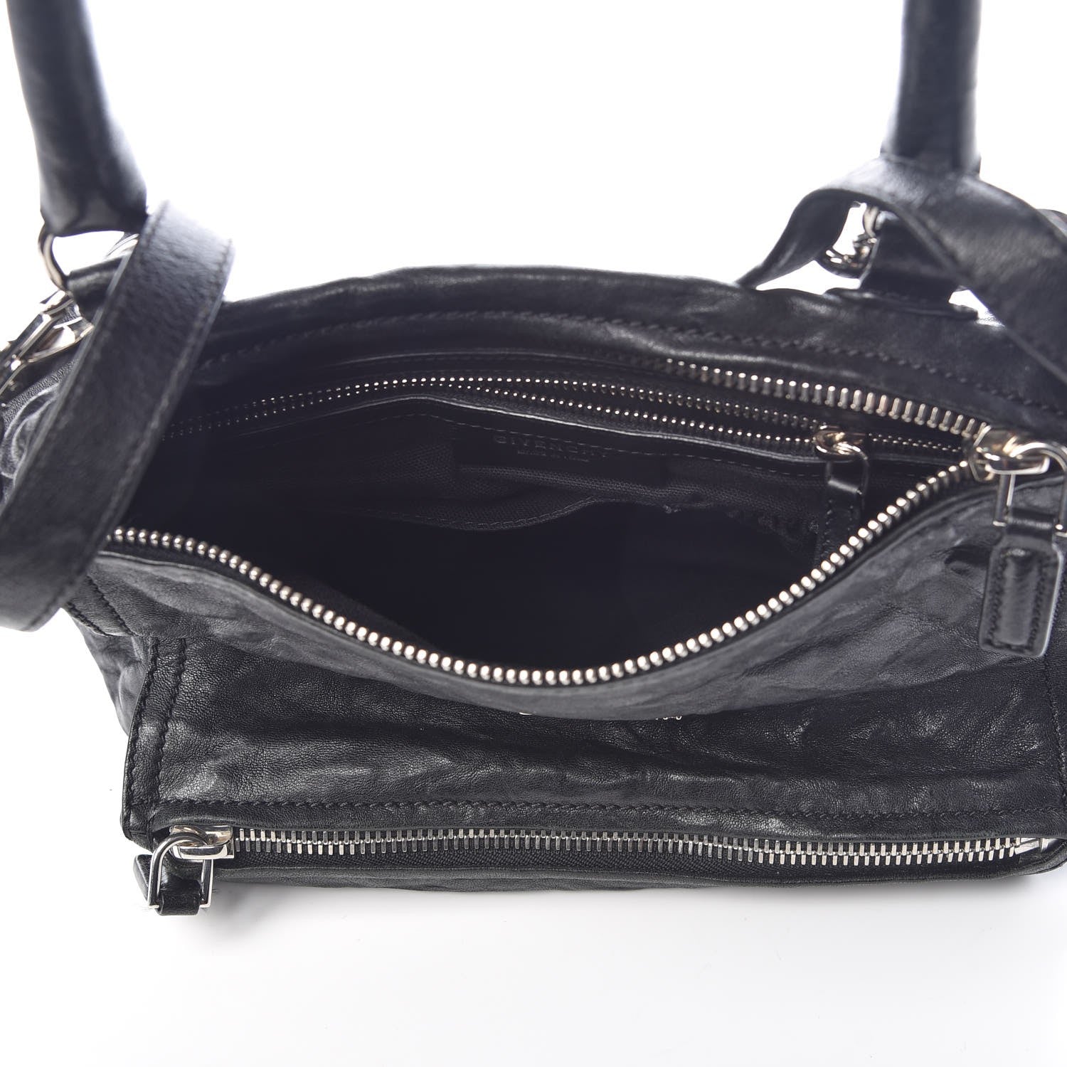 Givenchy Tumbled Sheepskin Small Pandora Black 6 of 9