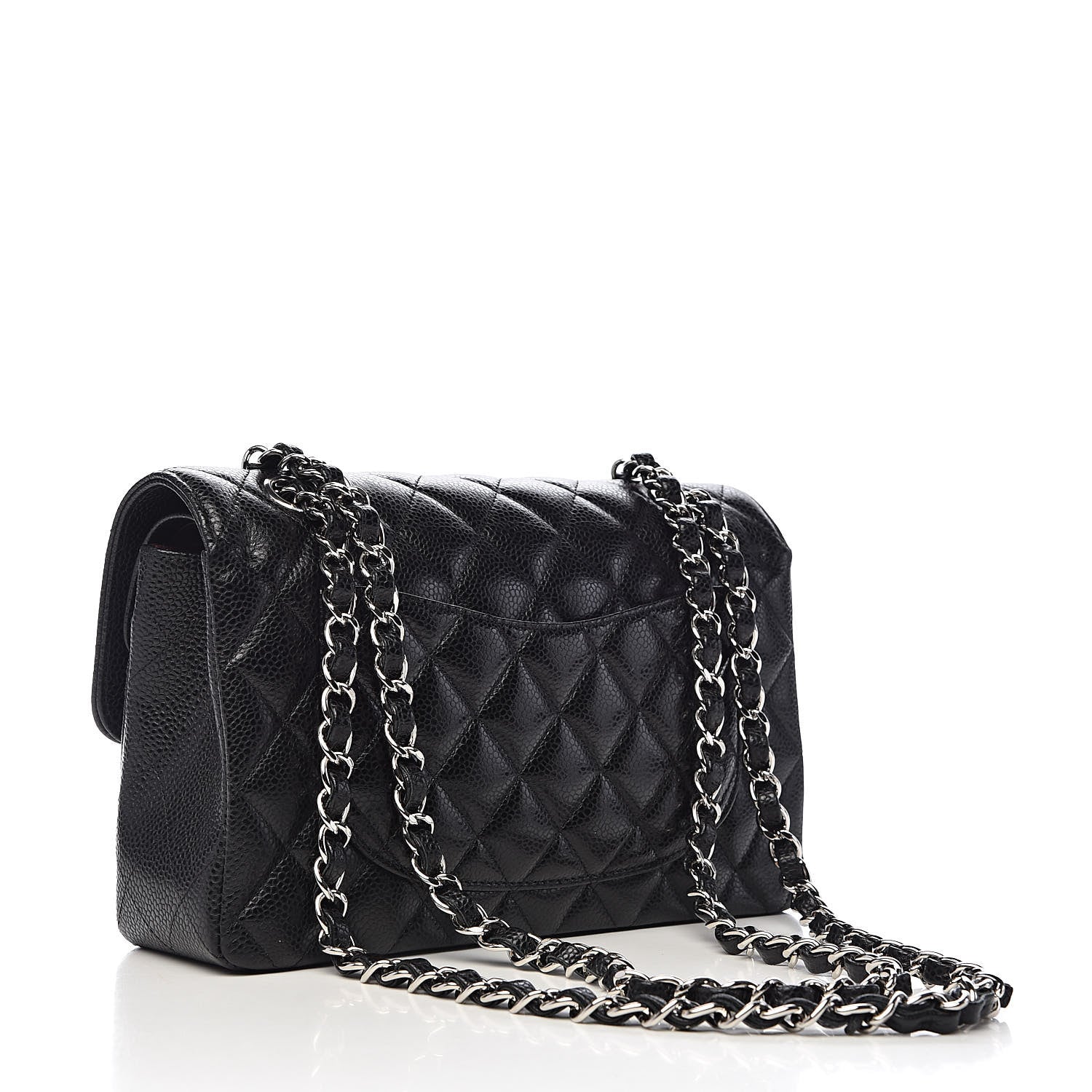 Chanel Caviar Quilted Small Double Flap Black 3 of 10