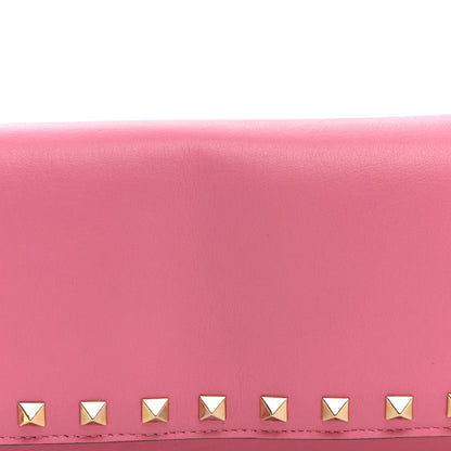 Valentino Garavani Vitello Rockstud Wallet On Strap Ninphea 8 of 10