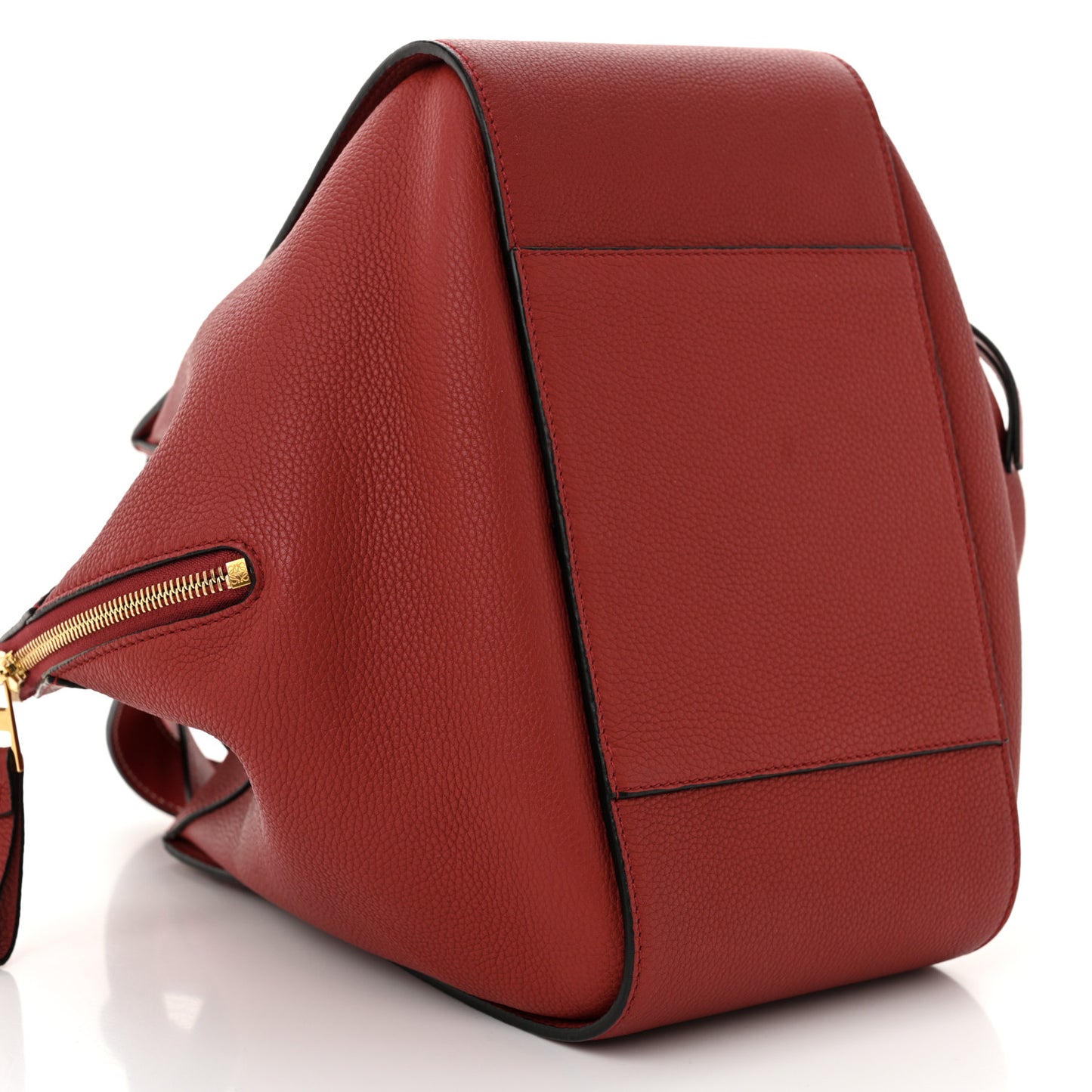 Calfskin Small Hammock Shoulder Bag Rouge