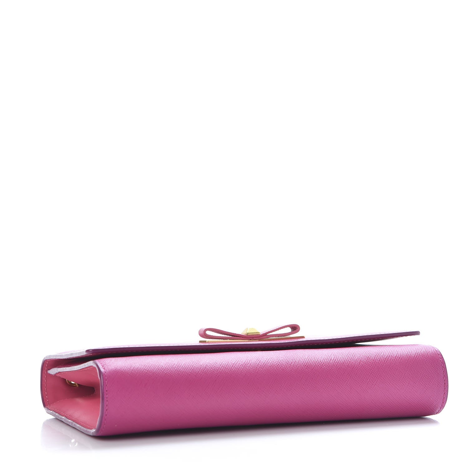MCM Saffiano Large Mina Chain Crossbody Pink 3 of 9