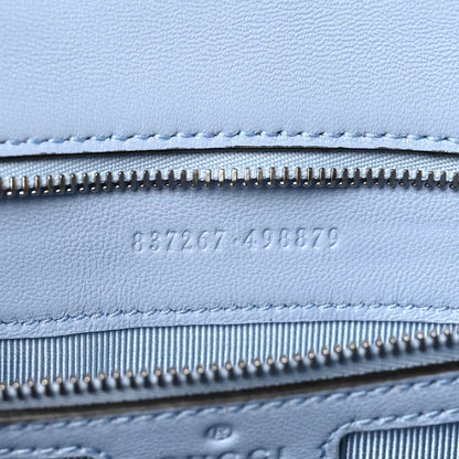 Gucci Lambskin Matelasse Medium GG Marmont Shoulder Bag Light Blue 7 of 10
