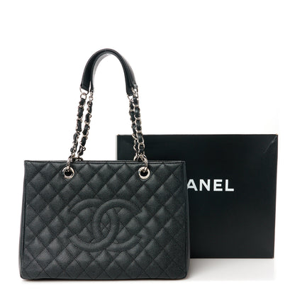 Chanel Caviar Quilted Grand Shopping Tote GST Black 11 of 11
