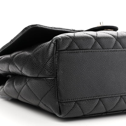 Chanel Caviar Quilted Medium Kelly Flap Bag Black 9 of 14