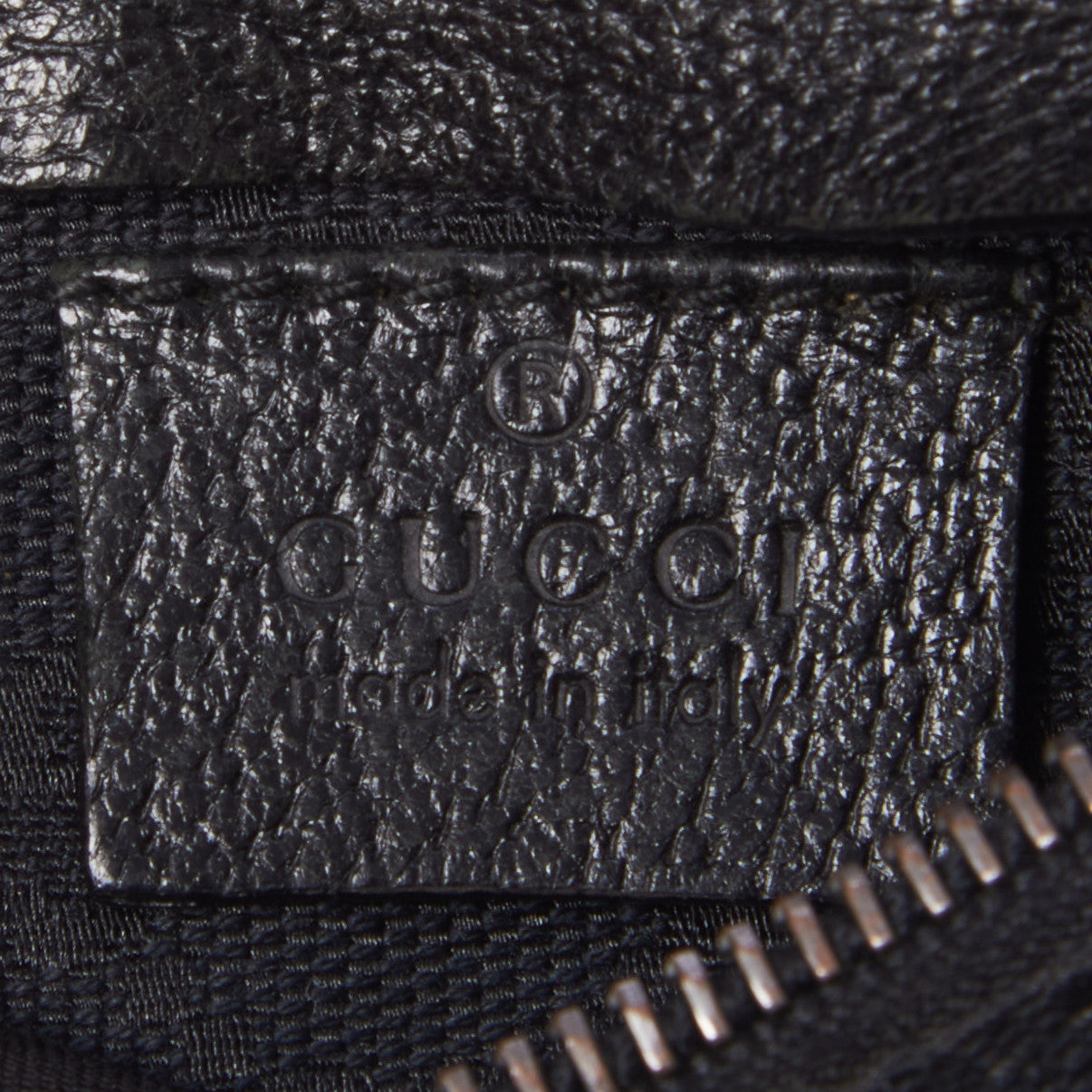 GG Monogram Double Pocket Belt Bag Black