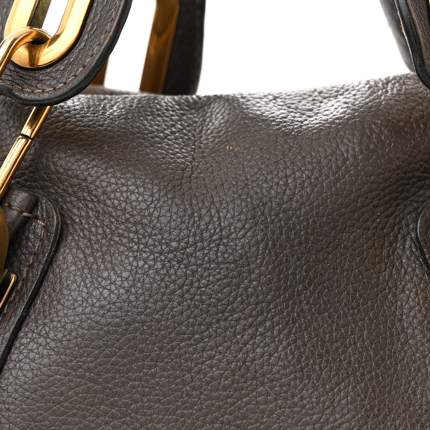 Chloe Calfskin Small Paraty Chocolate 7 of 11