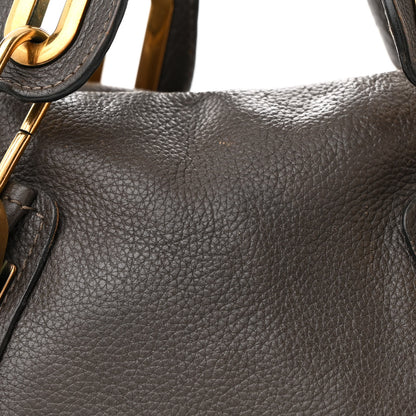 Chloe Calfskin Small Paraty Chocolate 7 of 11