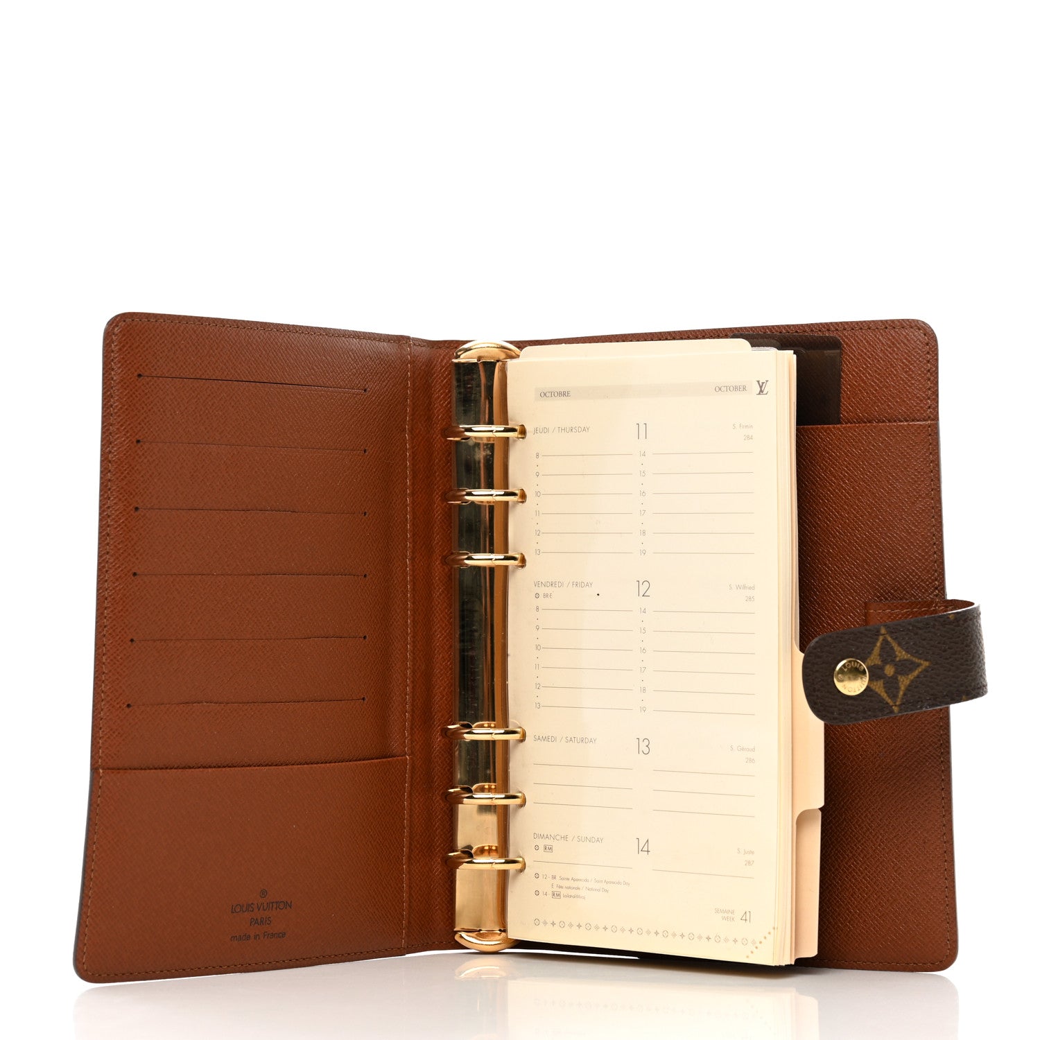 Louis Vuitton Monogram Medium Ring Agenda Cover 5 of 8