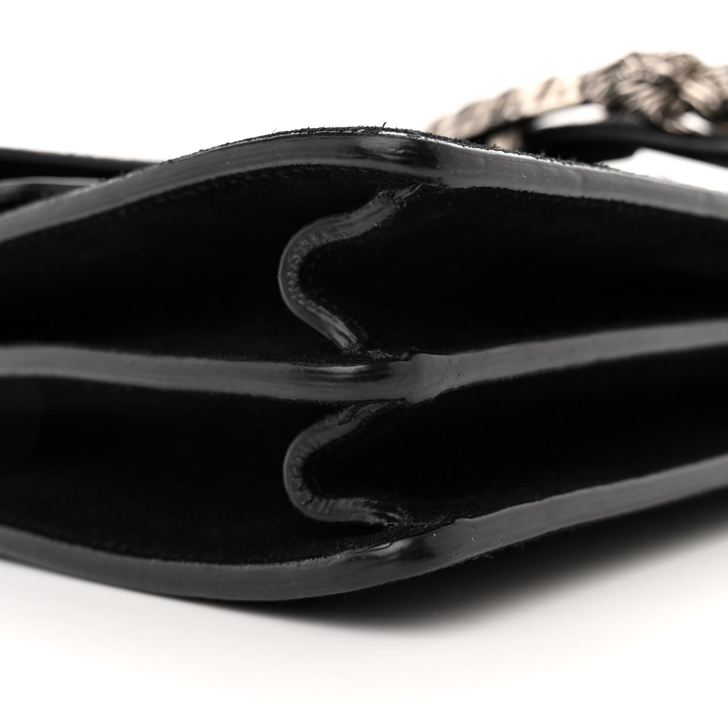 Suede Small Dionysus Shoulder Bag Black