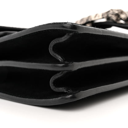 Gucci Suede Small Dionysus Shoulder Bag Black 9 of 16