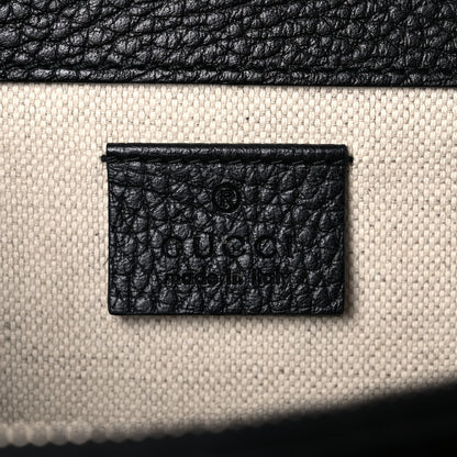 Gucci Pebbled Calfskin Small Dionysus Shoulder Bag Black 6 of 15
