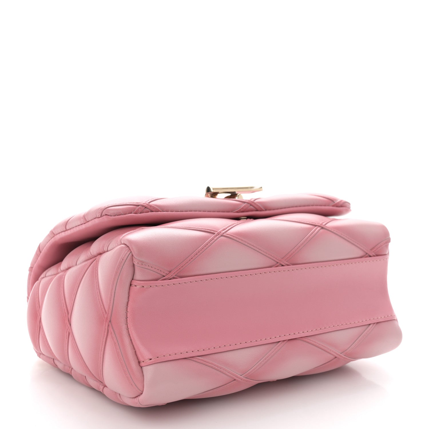 Louis Vuitton Lambskin Malletage Top Handle GO-14 MM Rosabella 5 of 10