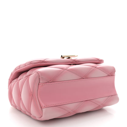 Louis Vuitton Lambskin Malletage Top Handle GO-14 MM Rosabella 5 of 10