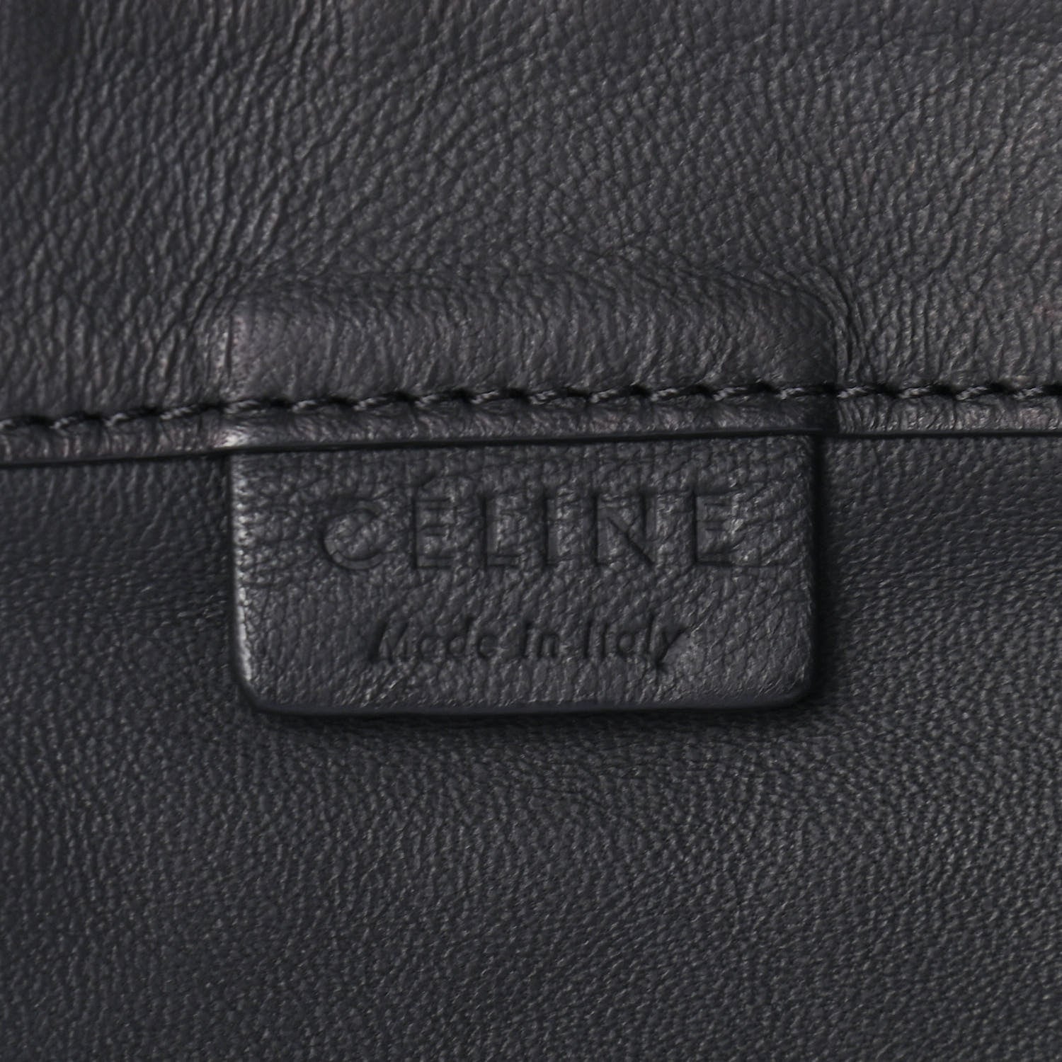 Celine Lambskin Floral Printed Vertical Cabas Potiron 6 of 12