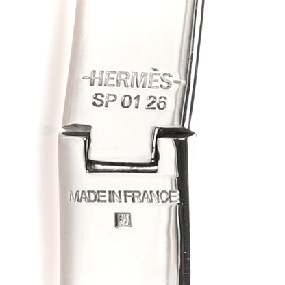 Hermes Matte Enamel Narrow Clic Clac HH Bracelet GM Black 5 of 5