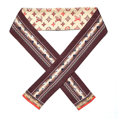 Louis Vuitton Silk Monogram Mondots Bandeau 1 of 4