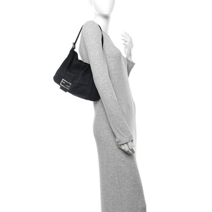 Fendi Neoprene Mama Baguette Black 2 of 10