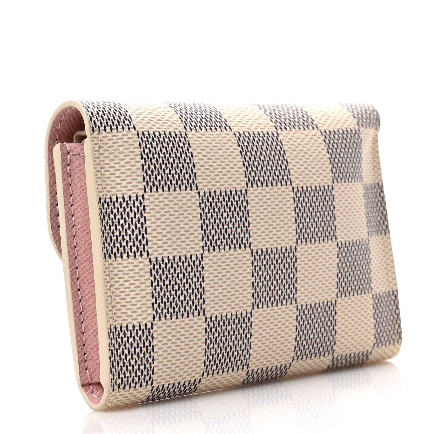 Damier Azur Rosalie Coin Purse Rose Ballerine