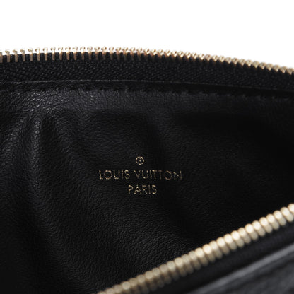 Louis Vuitton Empreinte Felicie Chain Wallet Zippered Insert Black 5 of 6