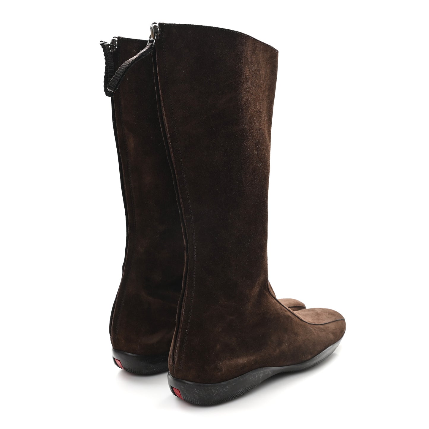 Suede Boots 36.5 Brown