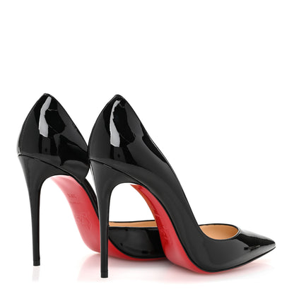 Christian Louboutin Patent Iriza 100 Pumps 38.5 Black 5 of 9
